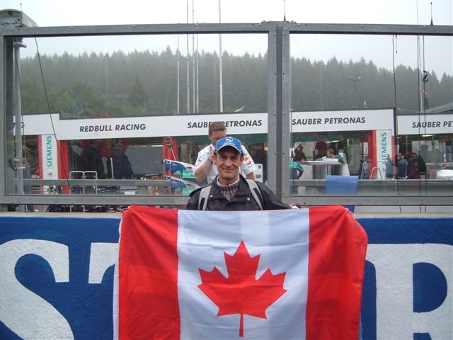 canada flag at jv's spa race 05