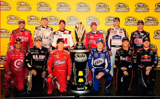sprint cup chasers 2009